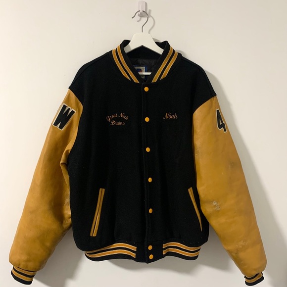 Vintage Other - VINTAGE 80’s GREAT NECK HOCKET VARSITY JACKET